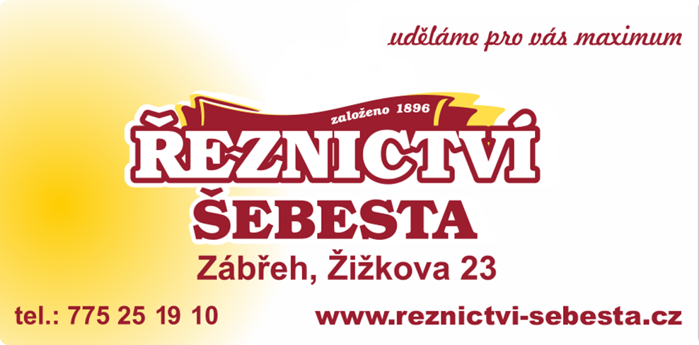 řeznictví uzenářství Šebesta